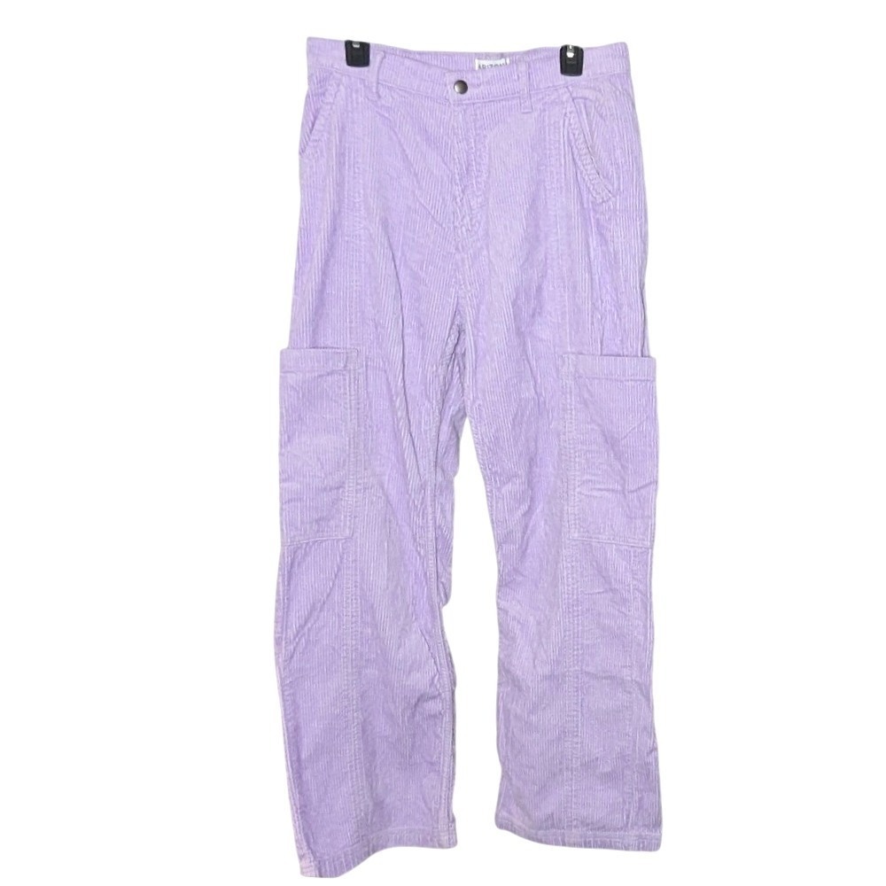 Arizona Jean Co. Lilac Corduroy Cargo Pants‎ | Size 11 | Y2K Retro Utility Vibes